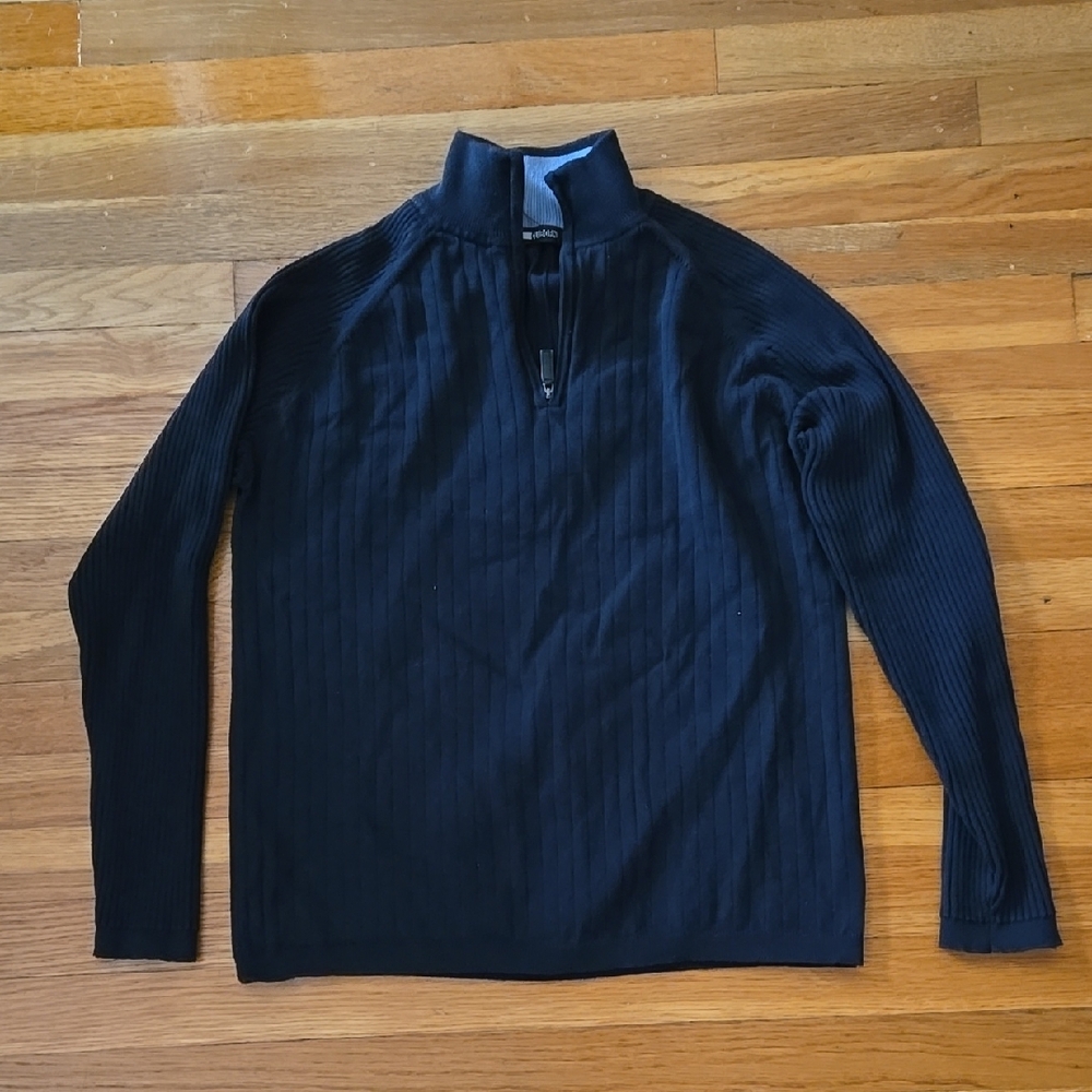 NWT Claiborne Zip Up Sweater Classic Knit